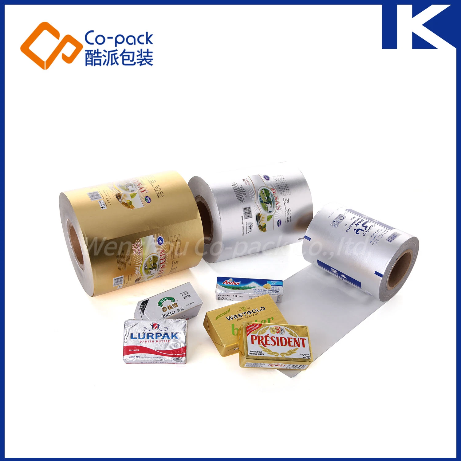 Automatic Luxury Candy/Confectionery/Chocolate Cold Seal Adhesive Wrapping Film