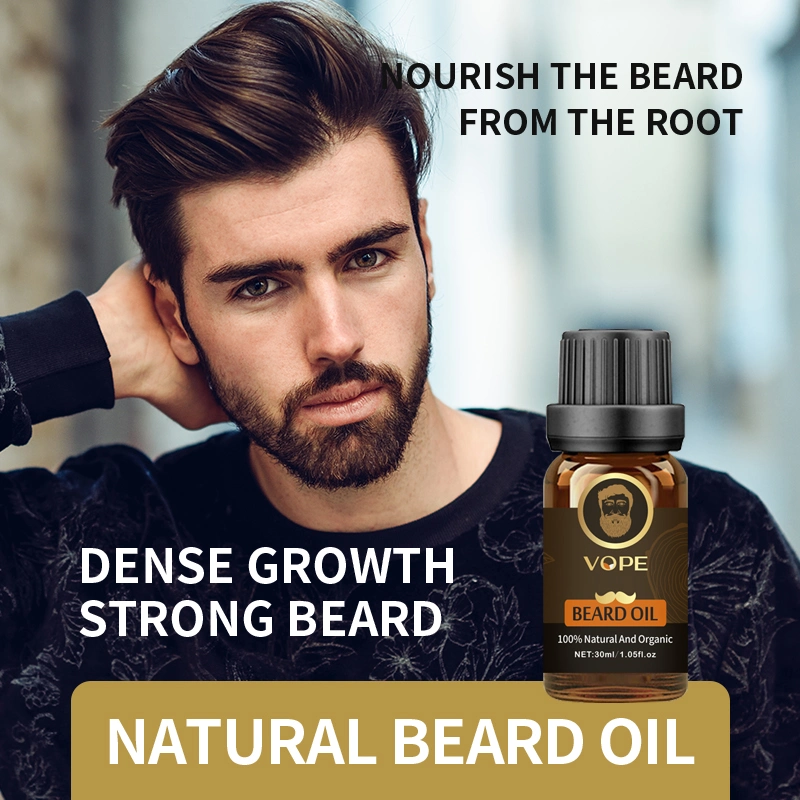 Free Sample Natural Plant Extract Smooth Men Beard Growth Oil