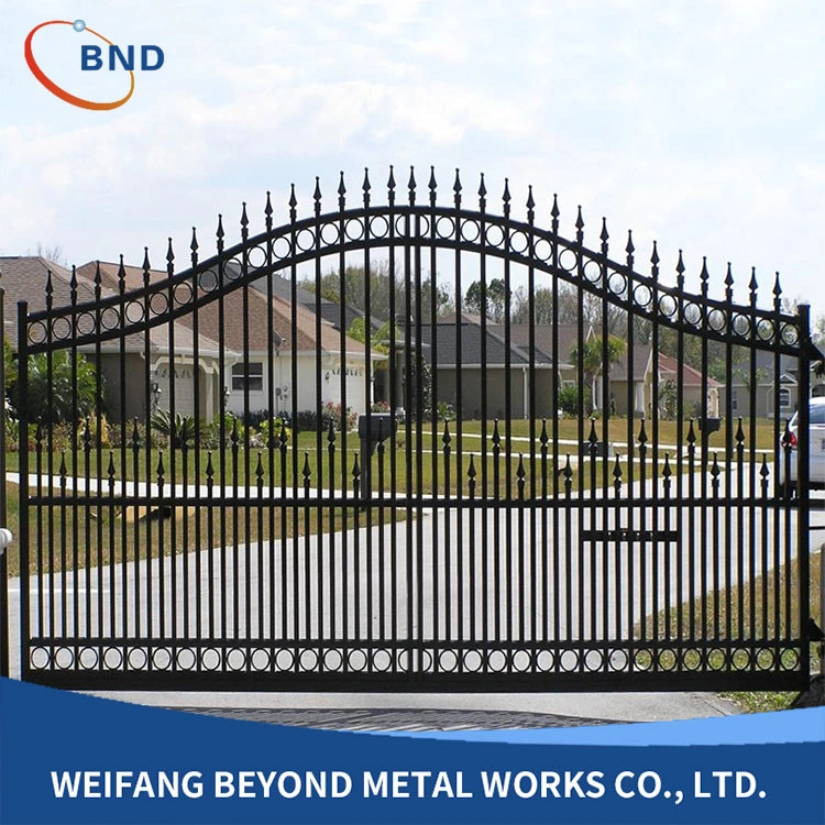 Automatic Gate Metal Door Aluminum Door Interior Door Iron Main Gate Design Wrought Iron Gate