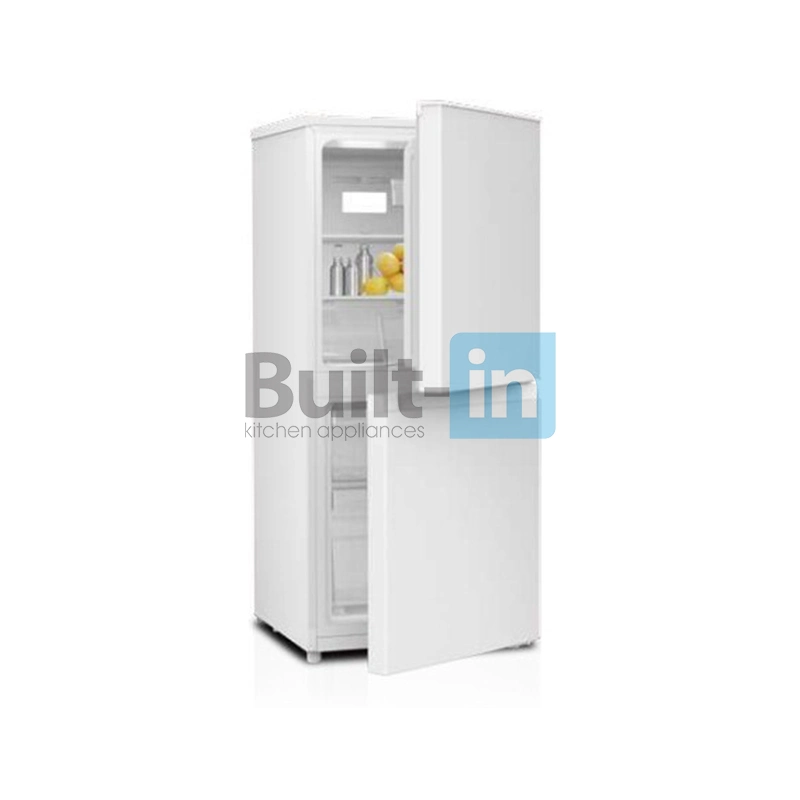Wholesale 121L 50cm Economical Refrigerator Combi Fridge Freezer with Electronic Temperature Control