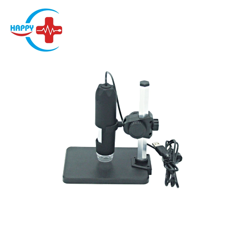 Hc-B078c Hospital Medical Equipment Máquina de laboratório microscópio USB para veterinária/os