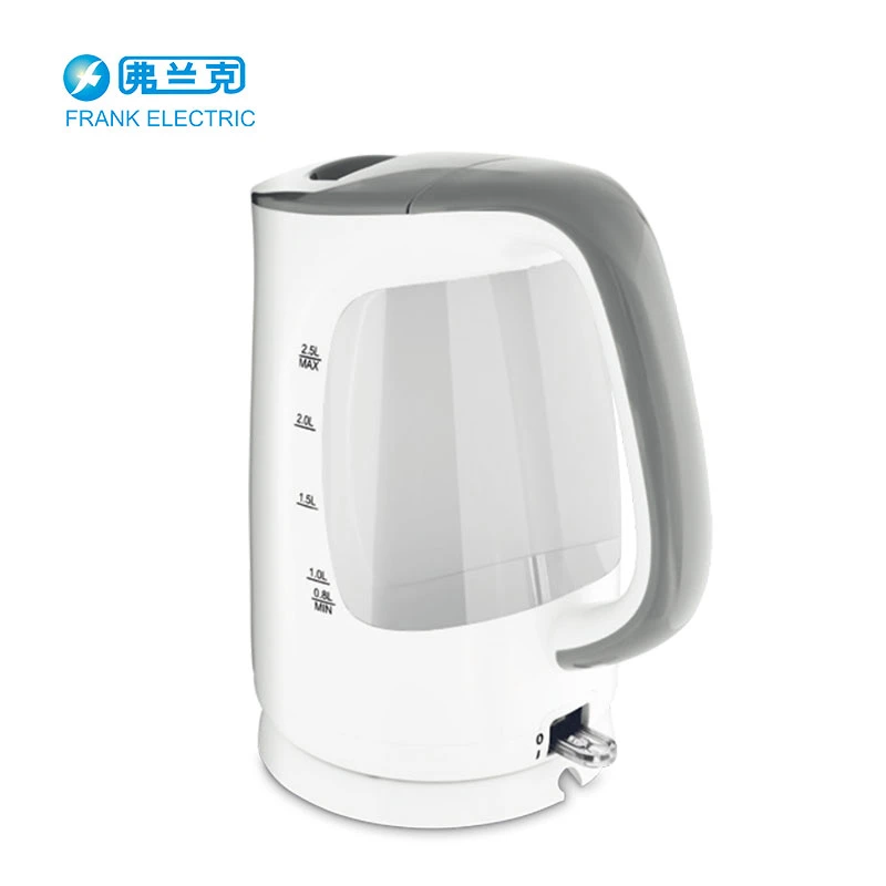 CB/CE/EMC/RoHS/LFGB 2.5L Electric Kettle with Auto Switch off & Swivel Base