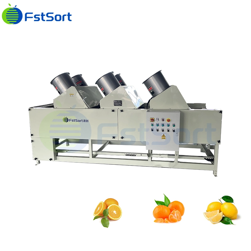 Hocheffizienter Citrus Automatische Sortiermaschine Fünf Klassen Trommelklassierer Automatische Zitrone Zitrone Mandarine Sortierung Sortiermaschine Verarbeitungslinie