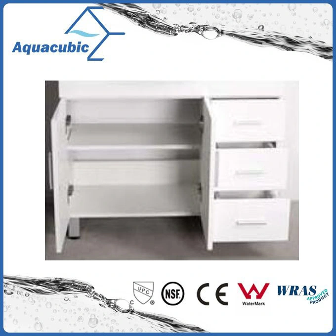 Hot Sell Australia Style White Painted Bathroom Furniture (AC-8090B)