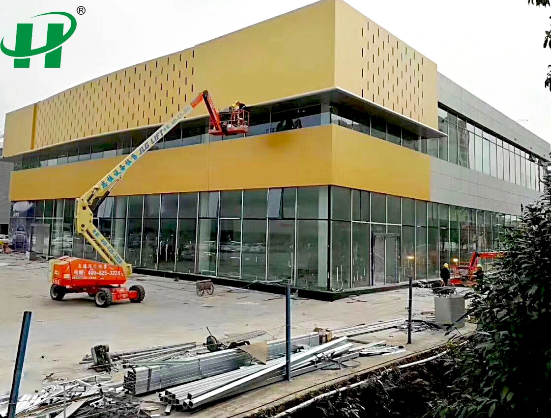 Panel de nido de abeja de aluminio ligero para paneles de muros cortina