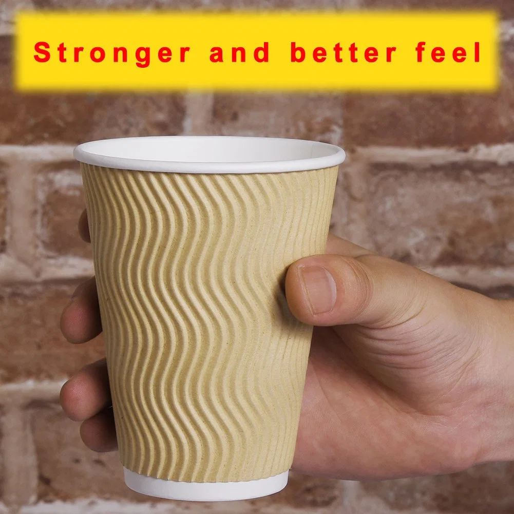 Custom Printed Hot Double Wall Biodegradable Coffee Disposable Paper Cups Wholesale/Supplier