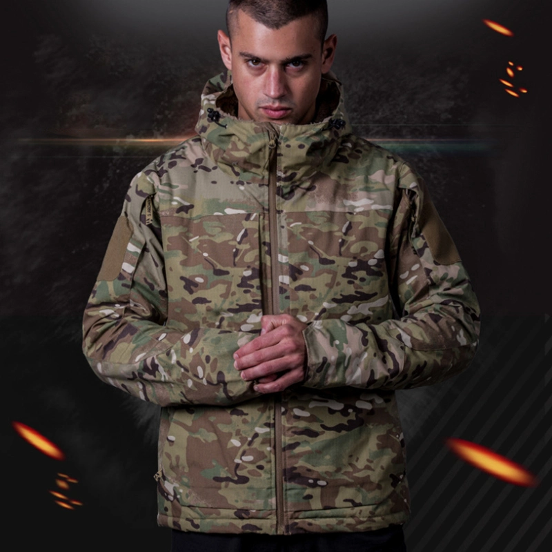 Chaqueta cortaviento estilo militar uniforme ropa táctica exterior