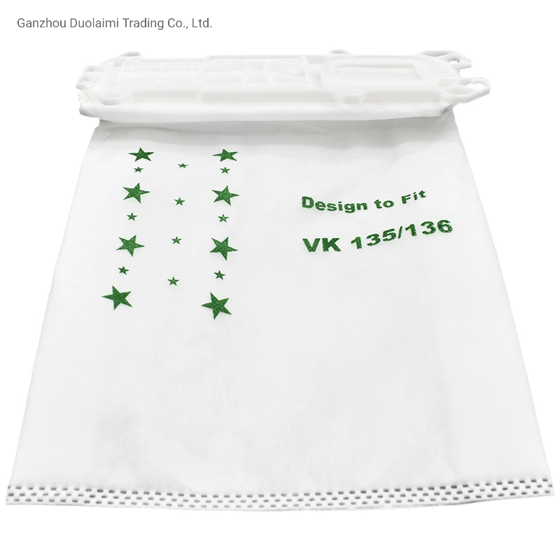 Sacs pour aspirateur Remplacement pour Vorwerk Kobold 135 136 Vk135 Sacs à poussière