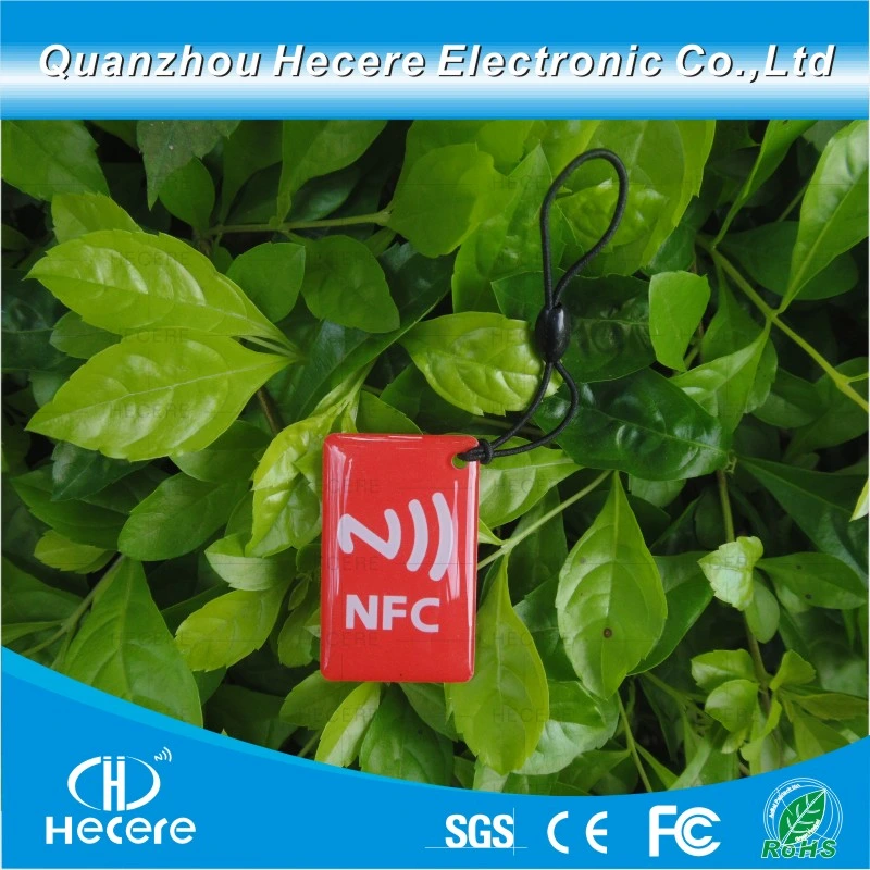 ISO14443A NFC ID Card Passive F08 RFID Key Tag for Community Management