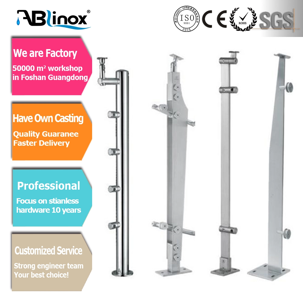 Ablinox Stainless Steel Railing Baluster Handrail Construction Contracting Hardware Supermarket Residential Stairs