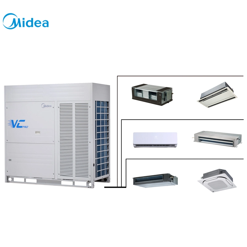 Midea 73kw ذكي نطاق واسع السعة تبريد فقط الصناعية Residentrial نظام مكيف هواء VRF VRV للفندق