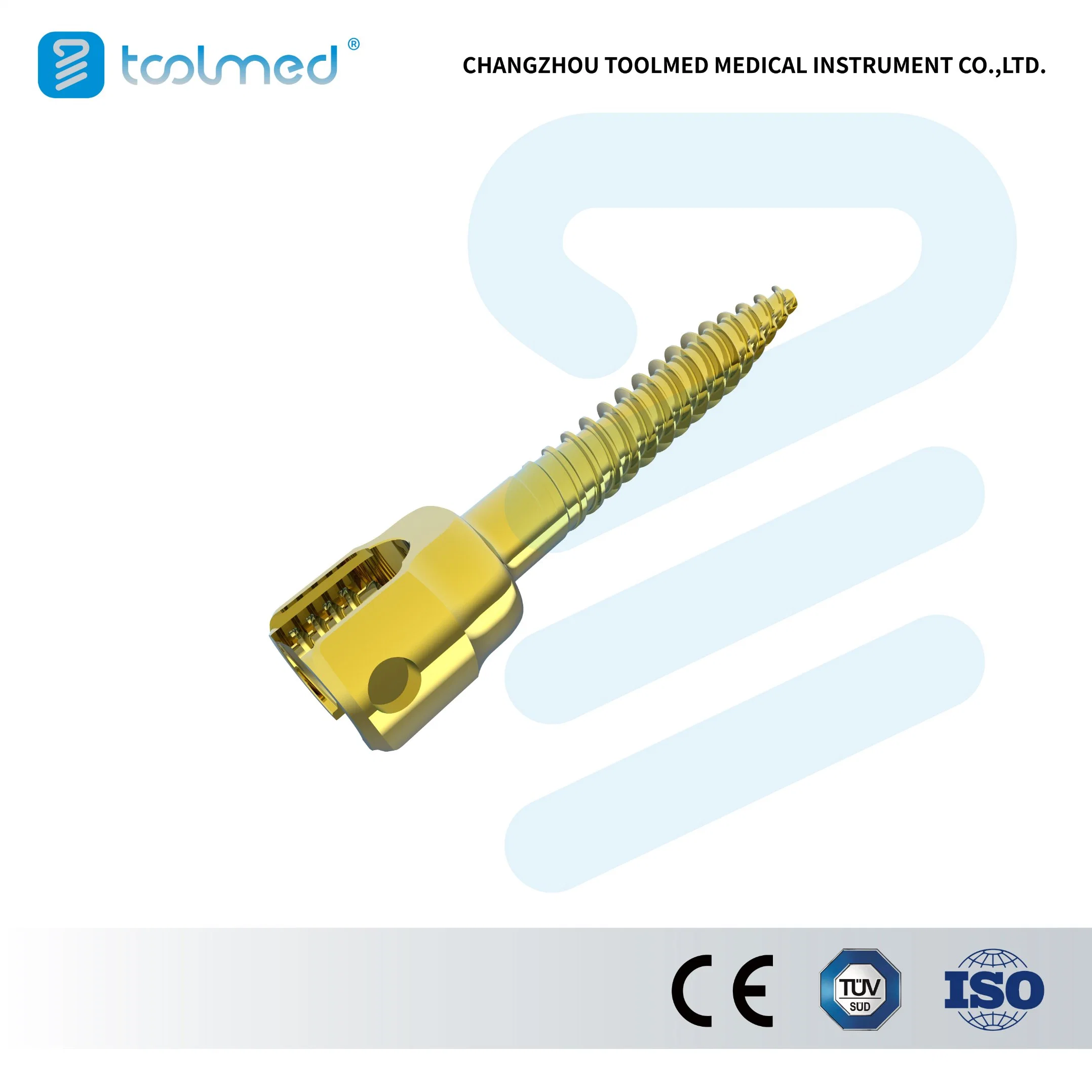 Einaxiale Pedikel Schraube, Etna™ 5,5 posteriores Thoracolumbar Spinalsystem, Titan Orthopädische Chirurgie Implantat für Wirbelsäulenchirurgie, Medizinprodukte CE&amp;ISO