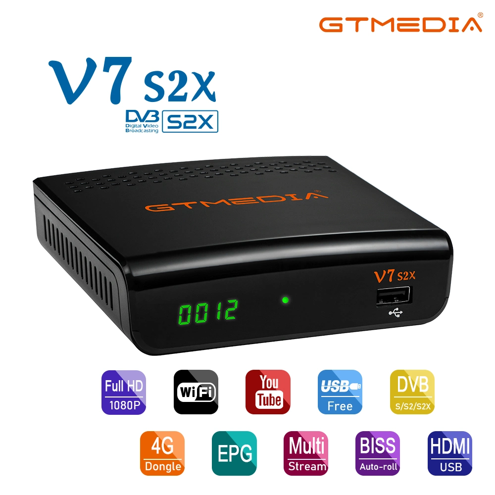 Gtmedia V7s2X DVB S2X TV Set-Top-Box 4G Dongle