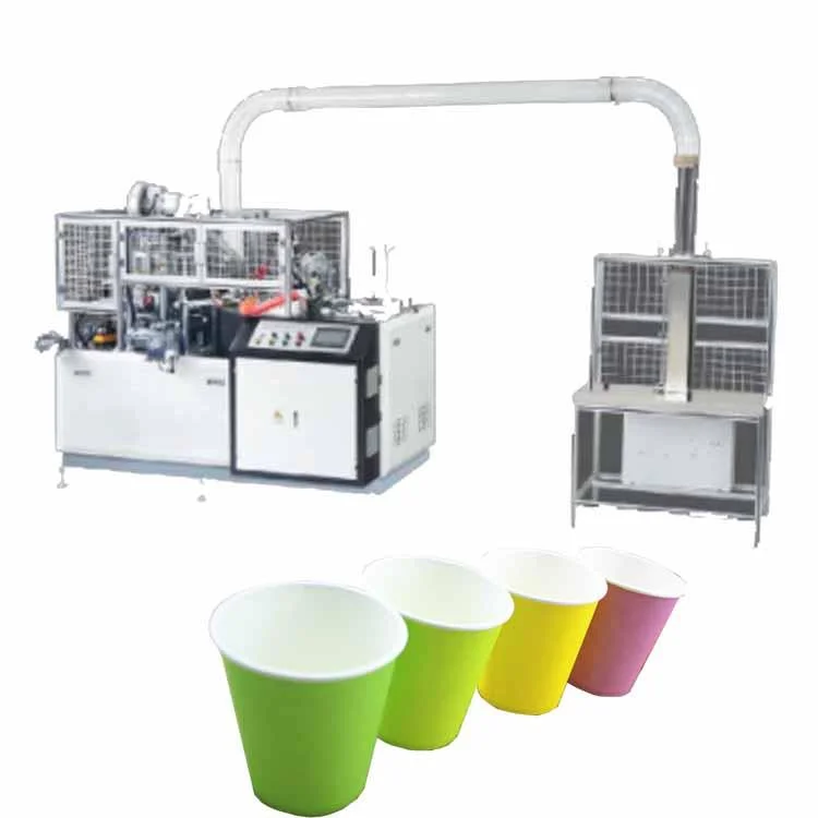 Fabrik Preis High Speed Ultraschall-Dichtung Einschichtige Doppelwand PE beschichtet heißen Kaffee Tee Getränke Saft Papier Cup Forming Maschine Wird Gemacht