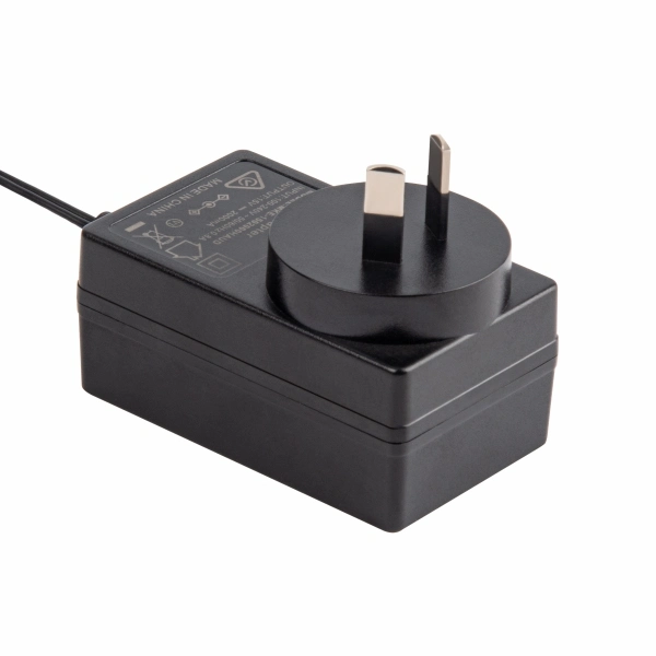 Top Selling SAA Certificate Au Plug AC Power Adapter 1.2A 24V 2500mA Universal AC DC Switching Power Supply with Free Samples for Australia