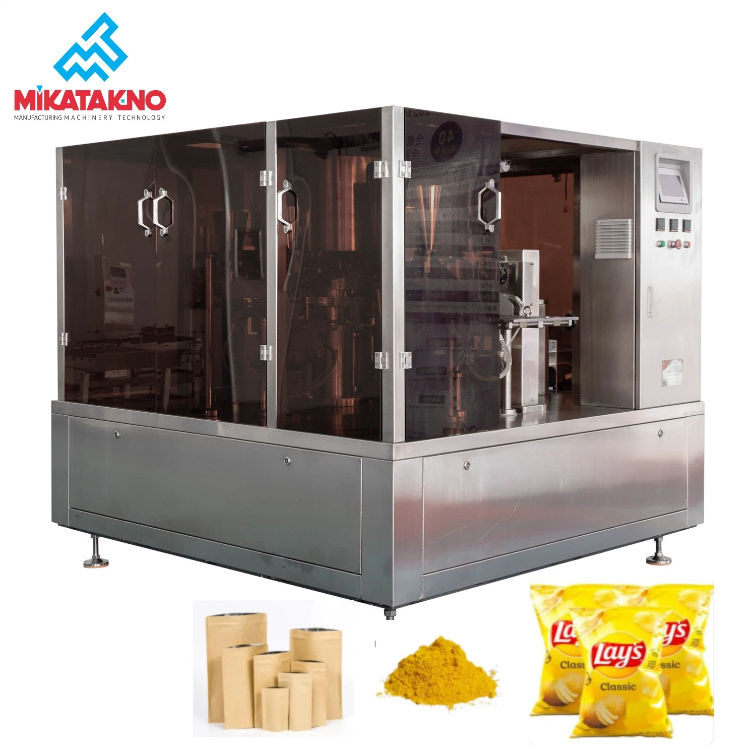 Automatic/Vertical/Salt/Rice/Beans/Seeds/Spices/Sugar/Coffee/Beans/Nuts/Peanuts/Tea/Salt/Cereal Bar Bag Food Packing and Filling Machine/Rice Machine