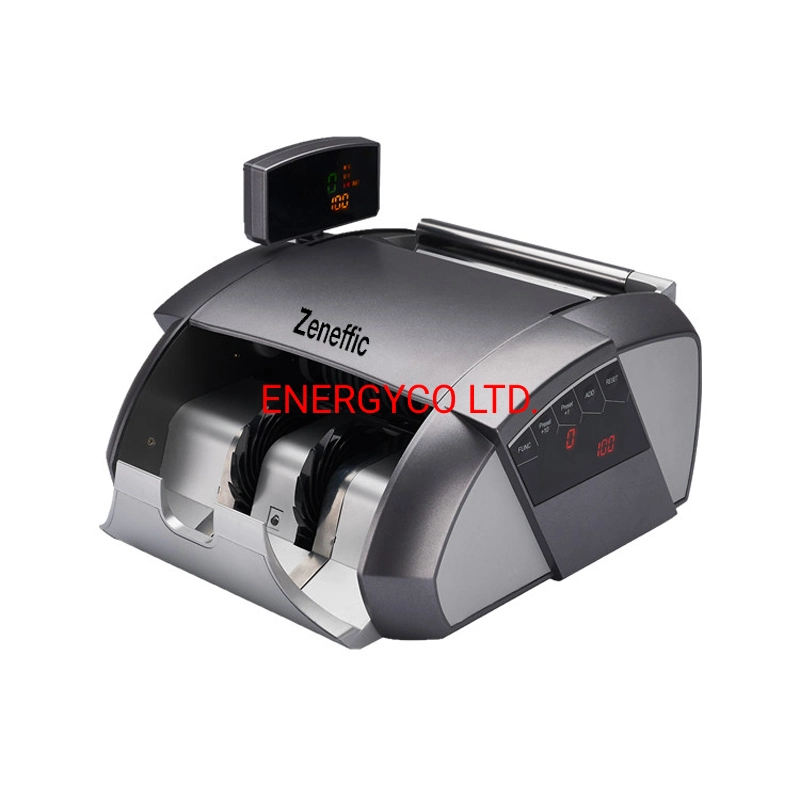 USD / Euro Cash Machine Bill Money Currency Counter with UV Mg Detection Bill Counter