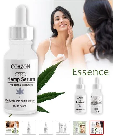 Hemp Seed Body Face Essence Oil Massage Essential Oil Hemp Oil Soothes Stress Pain Improves Sleep Massager Oil 30ml