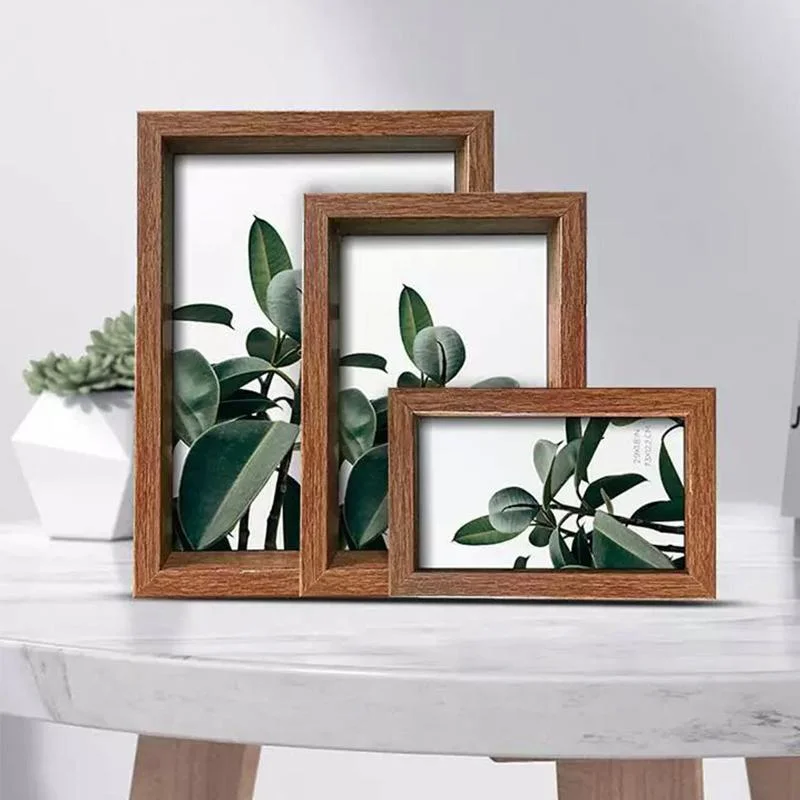 Home Decoration Wooden Modern Picture Frame Creative Animal Stereo Photo Frames