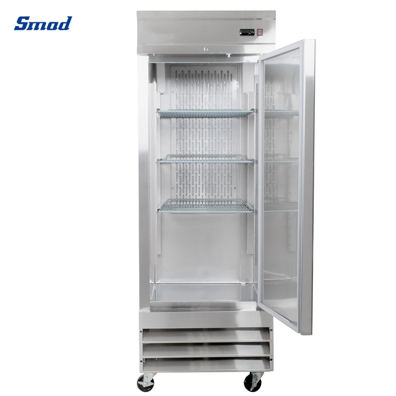 23cuft Smad puerta sólida de control de temperatura electrónico cocina nevera equipo