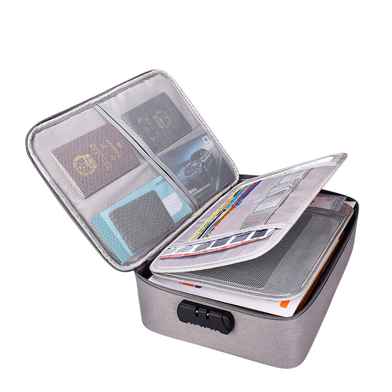 Multifunction Office A4 Files Certificate Storage Bag Case Box (CY0075)