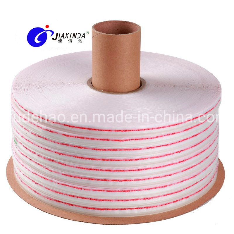 1500m/Roll Resealable Bag Sealing Tape for Stationery Bags