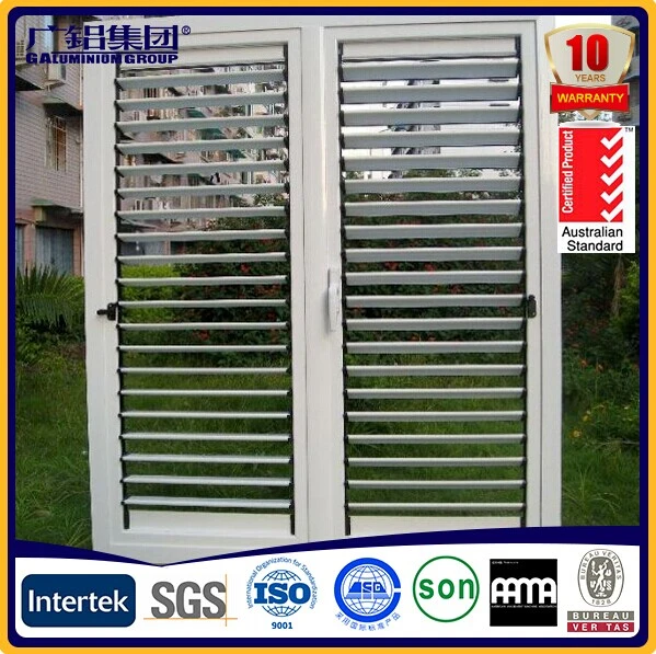 Aluminum Colorful Shutter Door with Rolling Hardware