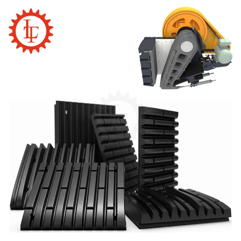 High Manganese Cast Steel Jaw Crusher Spare Parts for Quarry Mining Machine