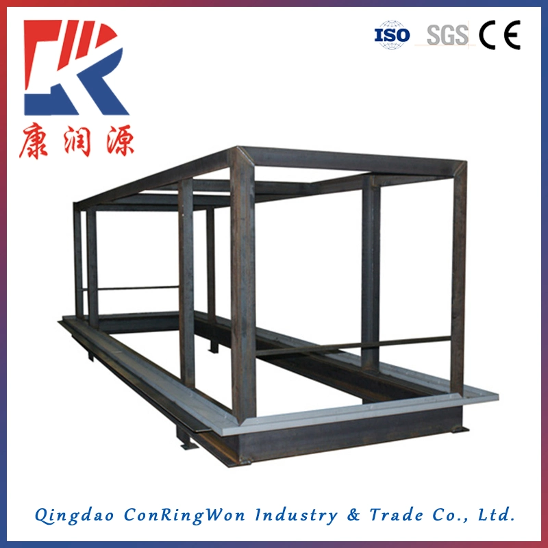 Custom Steel Cutting Bending Stamping Punching Welding Fabrication Service Large OEM Metal Steel Welded Support Bases Frames for Machine Beam Made in China