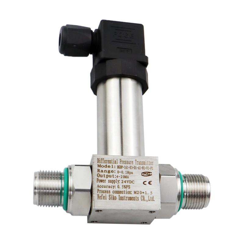 4-20mA Output 0-3000kpa Oil Pressure Measurement Silicon Differential Pressure Transmitter