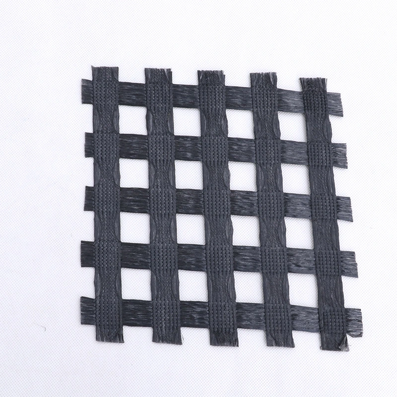 Polyester Polyester Geogrid for Road Construction