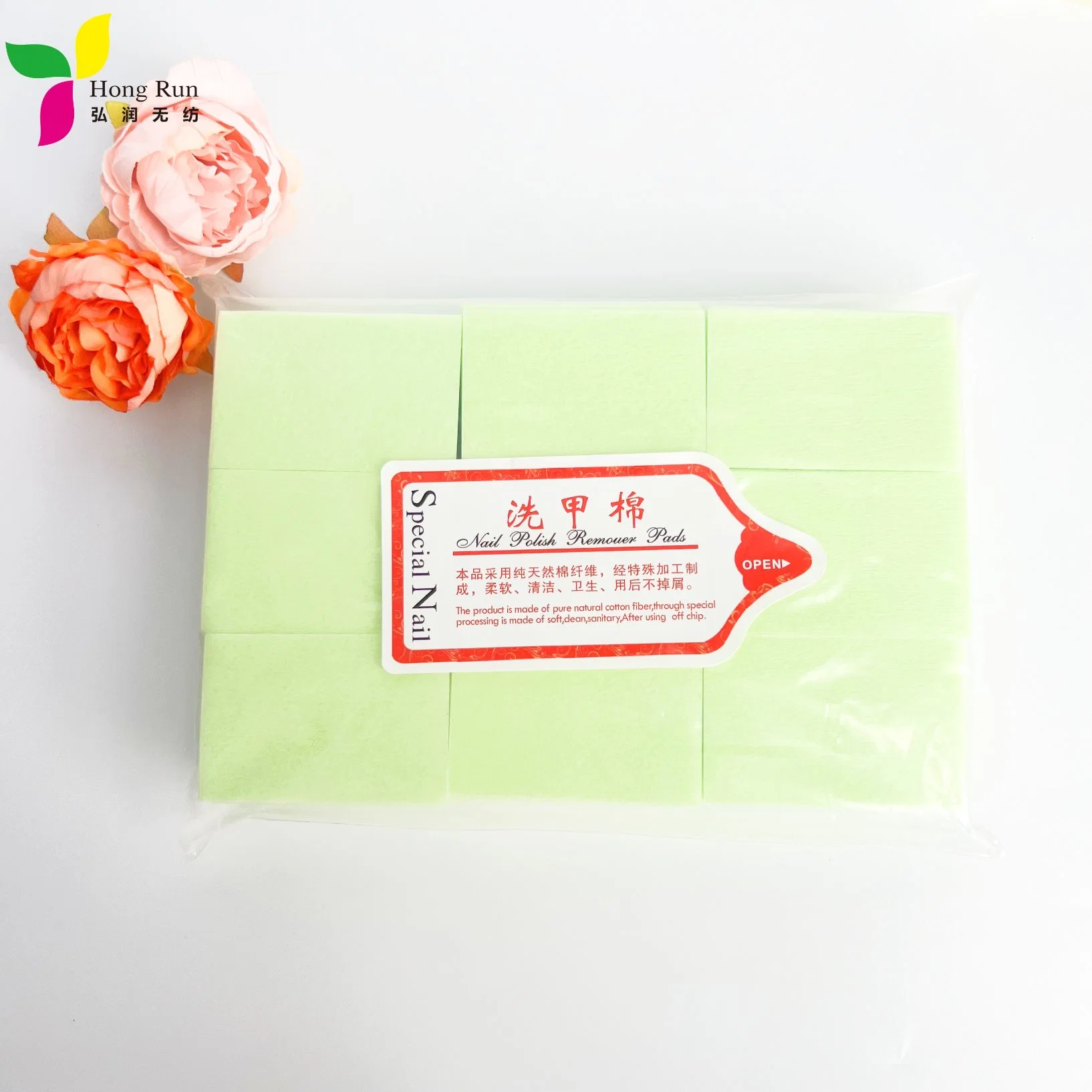 Disposable Cleaning Tissue for Nails Customized Mini Portable Nail Wiping Paper