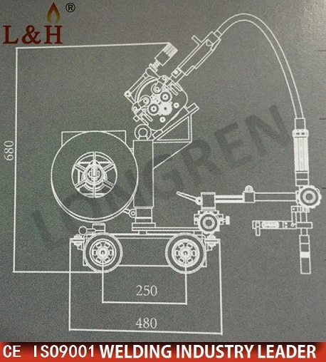 Light Duty Submerged Arc Welding Tractor