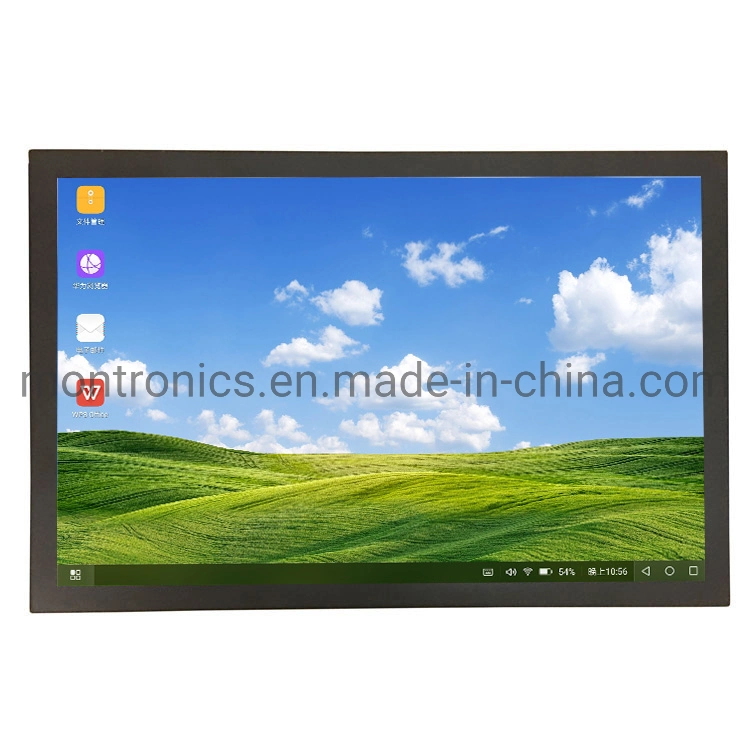 Metal Case 16: 10 22 Inch CCTV LCD LED Monitor 22" LCD Monitor