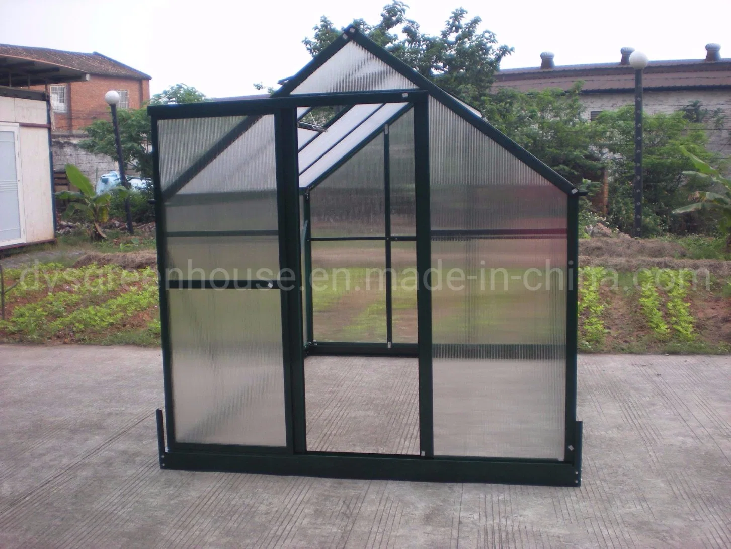 Farm Equipment with Polycarbonate Greenhouse (RDGA0608-4mm)