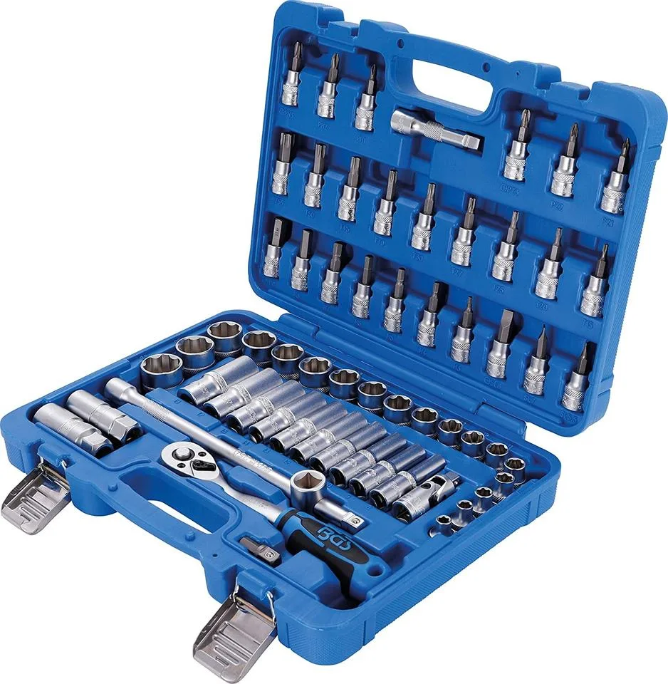 DNT Chinese Factory 61PCS Chrome Vanadium Car Socket Torque Wrench Tool Set for Car Repair