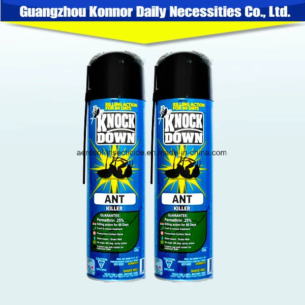 400ml Knock Down Insecticide Spray Indoor Insect Killer Spray