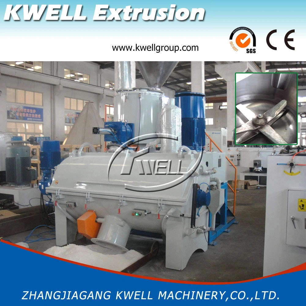 Plastic Mixing Machine/Plastic Mixer Plant Auxiliary Machine Mixing Equipment Horizontal Plastic Mixer