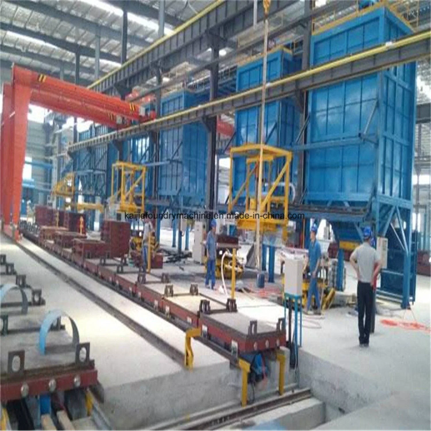 Semi-Automatic V Process Casting Procution Line