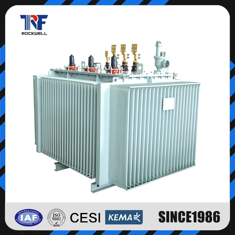 Power Supply Three Phase Oil Immersed Distribution Transformer