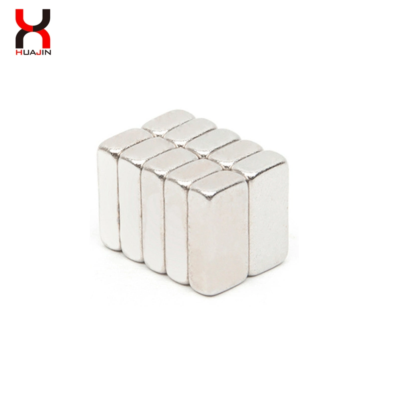 Rare Earth permanent NdFeB Block Cube carré néodyme fer Boron Aimant