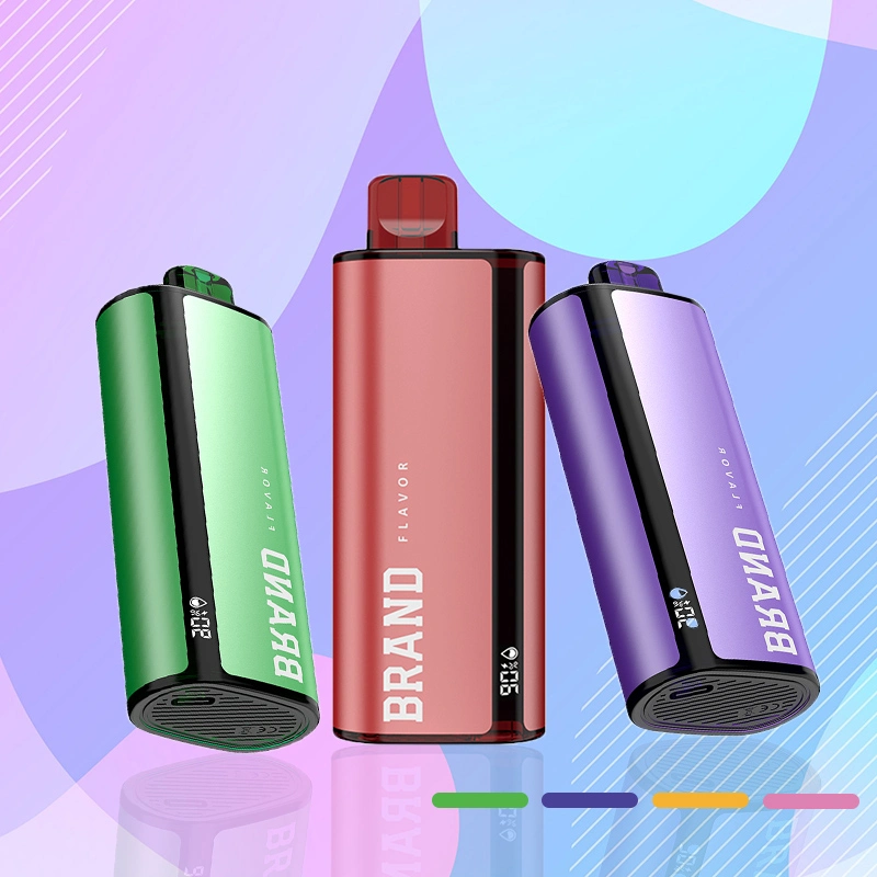 Chine Vape Pen Pod OEM ODM en gros 10K 10000 bouffées 15 saveurs Cigarette électronique avec affichage LED Vape jetable