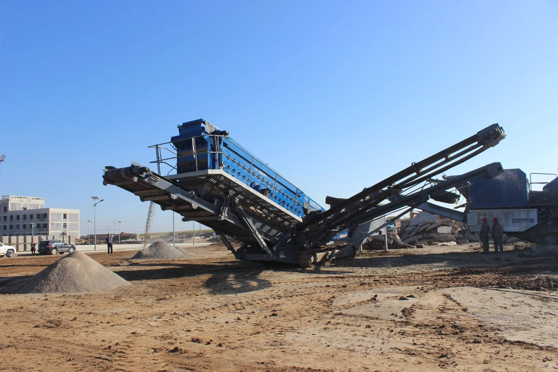 450t/H Stone Crushing Plant Aggregates & Sand Making Production Line