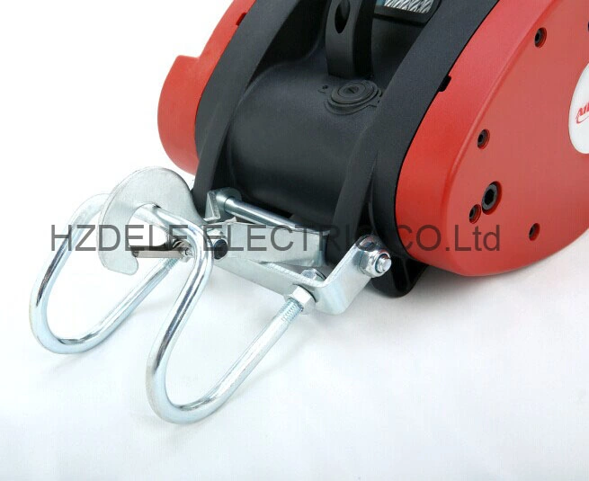 250kg Mini Electric Wire Rope Hoist Supending Electric Winch for Sale