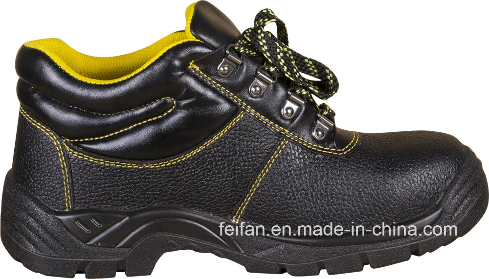 Half Leather and Half PU Quality Safety Footwear/Safety Shoes