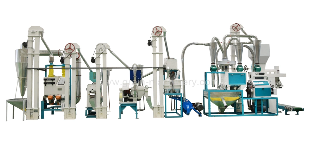 500kg/H 40-90 Mesh Fineness Adjustable Maize Flour Mill Machine