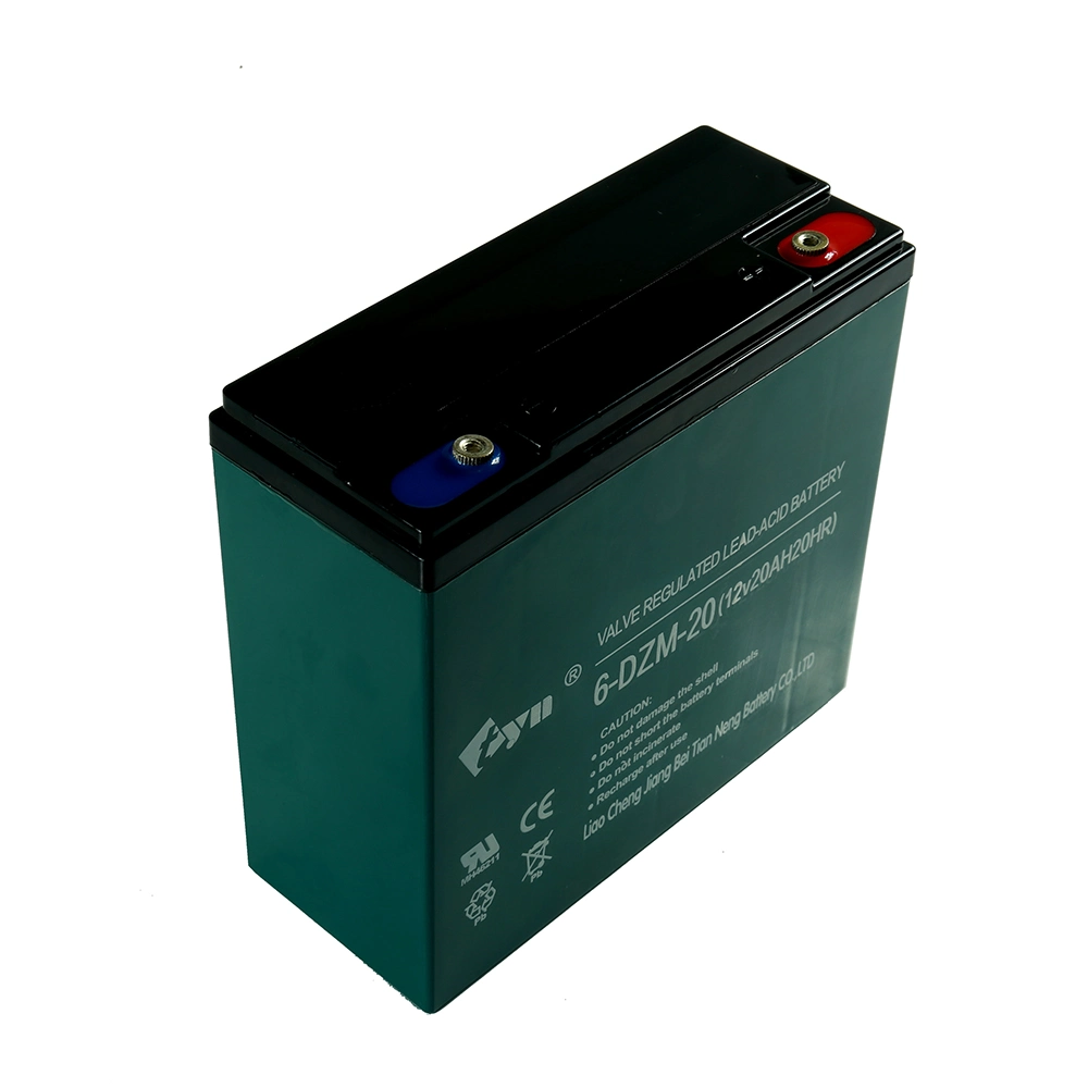 Lead Acid Battery 6-Dmz-20 12V20ah AGM Batteries for Electric Vehicles Ebike UPS Recharge