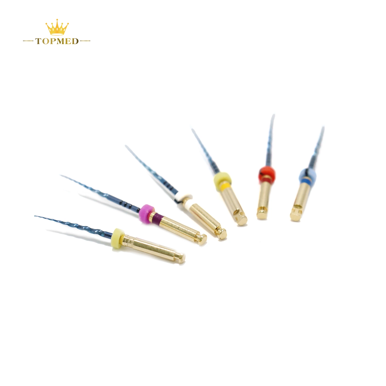 Mix Code Endodontics Treatment Blue Super-Taper Rotary File Dental Rotary File