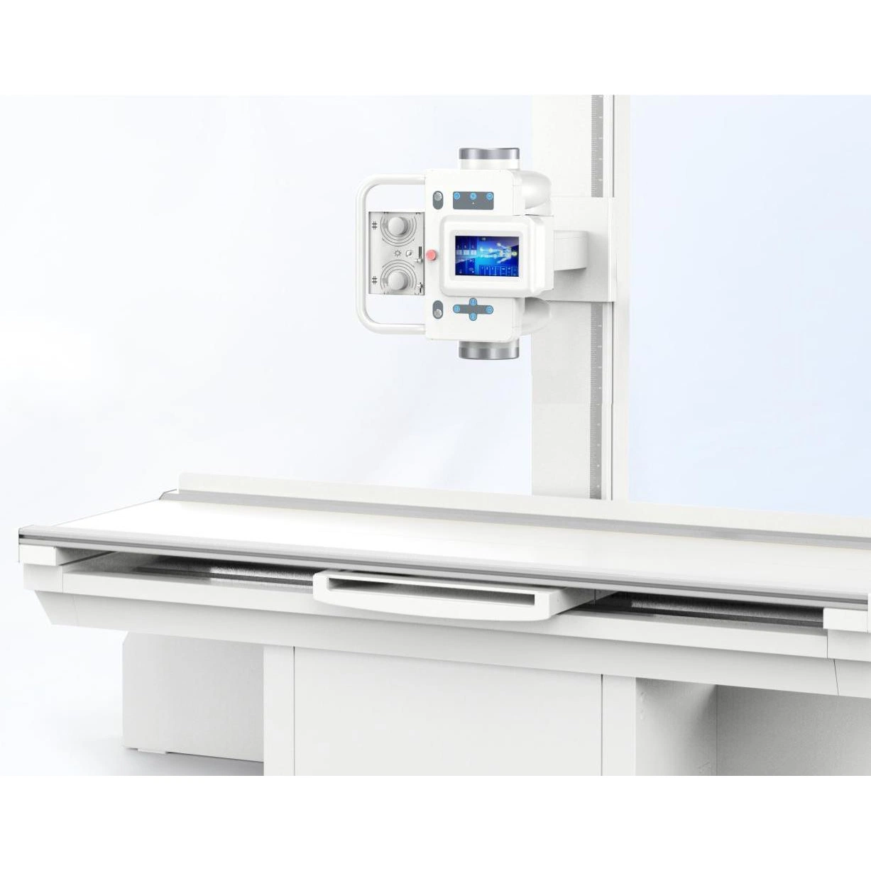 Hospital Equipment Medical Digital X-ray Radiography 50kw Machine Railless Designed System for Easy Installation