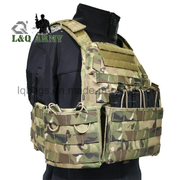 Tactical Plate Carrier Armor Chest Rig Vest Mag Pouch